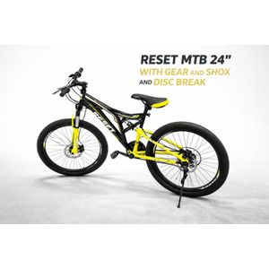 Reset 24" Off-Road Bike with Shock Absorber