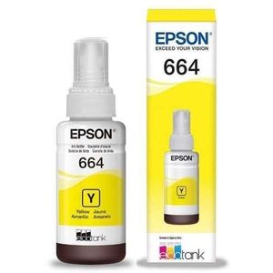  664 Eco Tank Yellow Ink Bottle 70ML