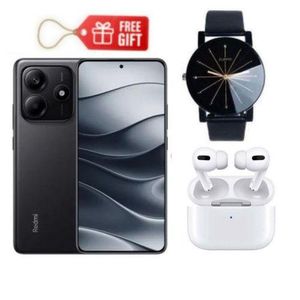 XIAOMI Note 14, 6.67", 256GB + 8GB RAM (Dual SIM), 5500mAh, Midnight Black + Free Gifts,,