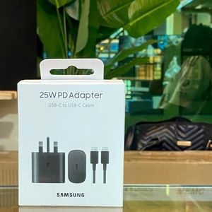 Samsung GALAXY A51 Fast Charger 25W.USB Type C To C Cable.