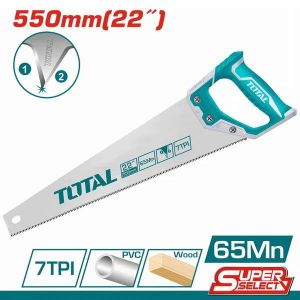 TOTAL THT55226 Hand saw Size: 22"/550mm Thickness: 0.9mm-6pcs