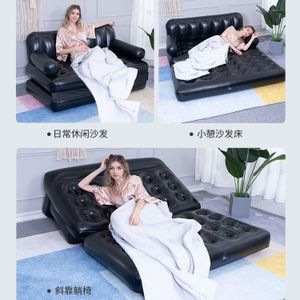 5-in-1 2-Seater Bestway Inflatable Pullout Sofa – Convertible Sofa & Bed + Free Electric Pump