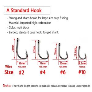 Cheap Sharpened Fishing Hook With Barb Barbed Carp Hooks Pesca Single  Fishhook for 30PCS Fly Fishing