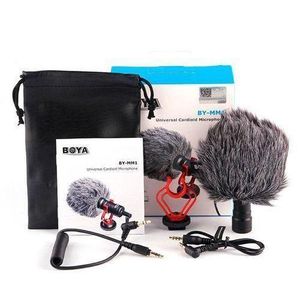 Boya  BY-MM1 Camera Microphone with Shock Mount / Windshield Universal Shotgun Microphone for Cameras & Camcorders,iPhone, Android Smartphones BOOM MIC