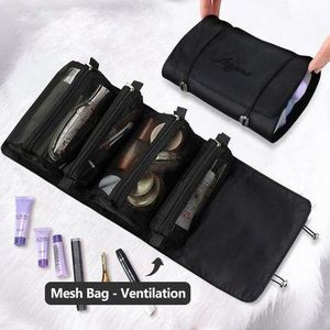 4 In 1 Foldable Waterproof Cosmetic Storage Bag Travel Makeup Organizer