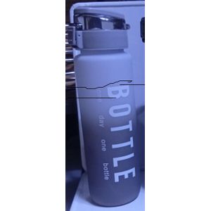1 Litre Motivational Water Bottle With Time Marker