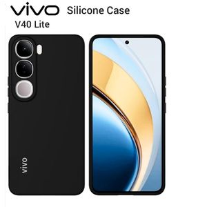 Vivo V40 Lite Original Best Shockproof Silicone Protective Back Cover Case - Anti-Drop Protection