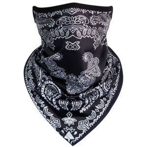 Generic Men Summer Skull Bandana Hanging Ear Triangle Face Mask Cycling  Hunting Hike Fishing Ski Sports Outdoor Neck Warmer Scarf Women Black A @  Best Price Online