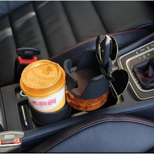 Universal 2-in-1 Expandable Car Cup Holder & Multi-Purpose Organizer