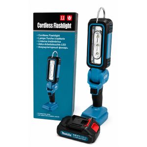 Makita Cordless LED Work Light Rechargeable Flashlight Portable Inspection Lamp with Battery 