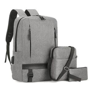 Men's Backpacks, Shoulder Bags, Wallets, 3-Piece Sets
