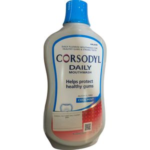 Beauty Alcohol Free Daily Mouthwash Cool Mint Corsòdyl