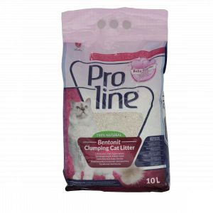 Proline Lavender Scent Clumping Cat Litter 10L  100% Natural Bentonite  Low Dust