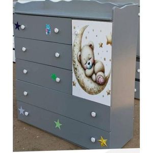 MDF Chest of Drawers 4 by 4