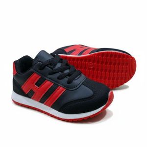 BLACK-RED HIGH QUALITY SHOES FOR KIDS