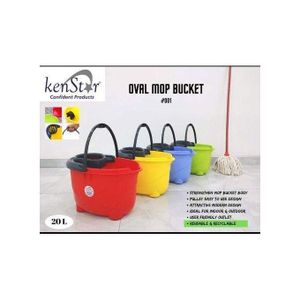 Kenstar 20l Multi-Purpose Bucket With Wheels For Bathroom/