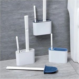 3-in-1 Toilet Brush Set – Wall & Floor Mounted Bathroom Cleaning Kit