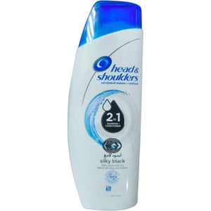 Head & Shoulders Anti-Dandruff 2 in 1 Shampoo + Conditioner Silky Black