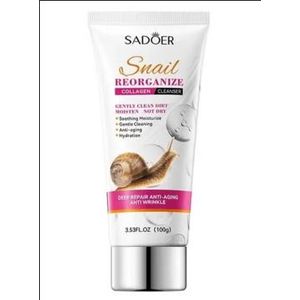 SADOER Snail Reorganize Collagen Cleanser (100g)