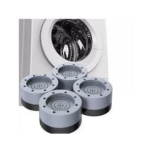 Universal Anti-Vibration Pads Set of 4 – Shock & Noise Cancelling Stabilizer Feet for Washing Machines, Fridges & Furniture