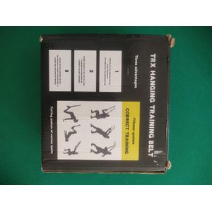 Trx Suspension Training Straps With Door Anchor - Training Straps For Home Gym - Great For Strengthening Upper Body Adjustable - Ideal For Both Indoor And Outdoor - Suspension System Training Kit