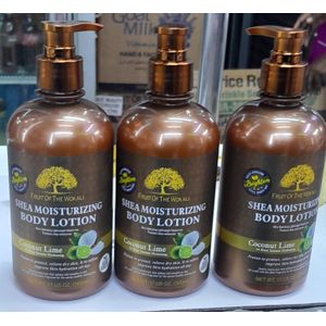Fruit Of The Wokali SHEA MOISTURIZING BODY LOTION coconut lime -500ml