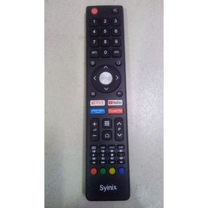 Syinix Smart TV Replacement Remote Black