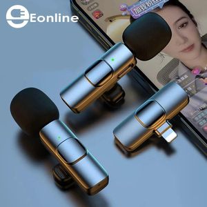 K9 Wireless Lavalier Microphone for Smartphone Recording with Long Range Connection