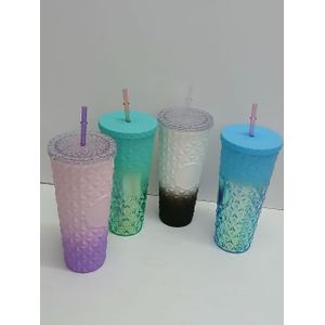 Double walled coloured acrylic Water / Juice  Tumbler