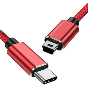Mini USB To Type C For Compatible With Digital Camera MP3 1m