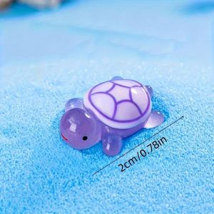 Digabi 20 mixed color glowing turtle set, suitable for, home decoration, car interior, wonderland garden accessories, party gifts