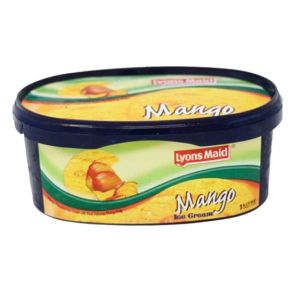 Lyons Maid Mango Ice Cream 1L  Creamy Mango Flavoured Tub  Perfect for Sharing