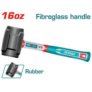 TOTAL Rubber Hammer 16oz (THRUH6816)