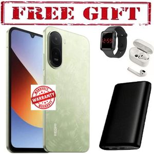 XIAOMI REDMI A7 PRO 64GB+ 4GB RAM 50mp 6.9" 6000mAh,dual sim on screen fingerprint comes with a two years warranty COMES WITH FREE    LED WATCH , POWERBANK AND AIRPODS FOR YOU GREEN