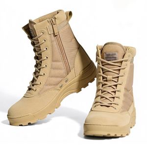 SHJO Men's Boots Shoes Training Shoes Cloth Shoes Boots - Khaki
