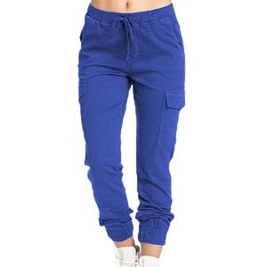 Fashion Pants Women Casual Boyfriend Solid Fashion Spring Cargo