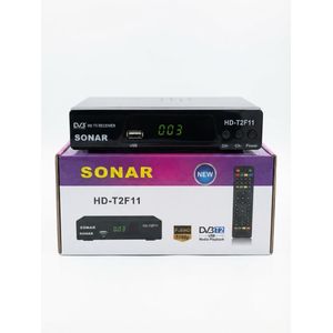 Sonar HD-T2F11 DVB-T2 Full HD Digital TV Decoder with USB PVR, AC/DC 12V & Remote Control