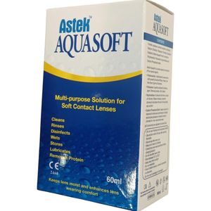 ASTEK Aquasoft Multi-Purpose Solution For Soft Contact Lenses
