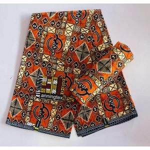 Orange Blend Ankara/Vitenge Prints 