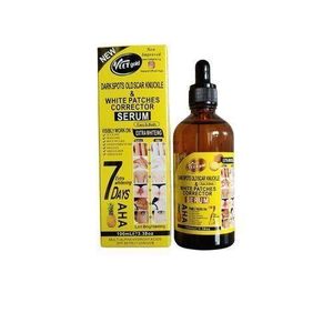 VEET GOLD Dark Spots, Old Scar, Knuckle & White Patches Corrector Super Lightening Serum with AHA.