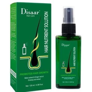 Disaar Hair Nutrient Solution, Promotes Hair Growth, Repair hair follicles,Strengthens & Prevents hair fall with Ginger root oil, Ginseng ,Melon & Ginger Extract  Hair 