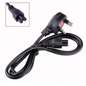Laptop UK 3-Pin Fused Plug Power able (Flower / Cloverleaf / Mickey Mouse)