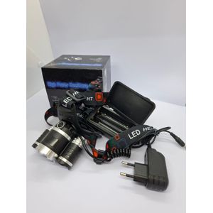 Super Bright 3xT6 LED Camping Headlamp with USB Charging and Zoom