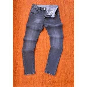 Soft grey plain denim jeans 