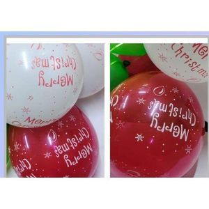 100PCS COLOURFU CHRISTMAS BALLON