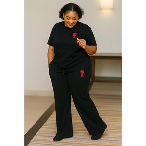 Tracksuit Set Women’s Casual Two-Piece– Comfortable Sporty Loungewear- Black.. 