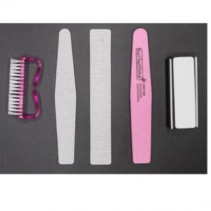 5pcs Nail Art Buffer,Block,Nail Files & Brush..