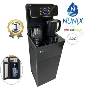 Nunix A2C Hot & Cold Bottom Loading Water Dispenser With Remote Control – New Model Energy Saving Water Dispenser