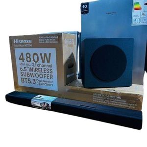 Hisense HS3100 3.1CH 480W Wireless Soundbar – Immersive Home Cinema Audio