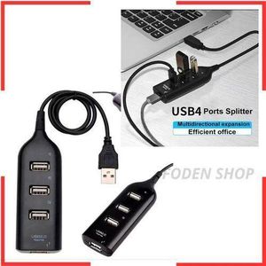 Hub 4 output USB 2.0 High Speed, Power adapter, Multiple extender, for desktop and portable computer